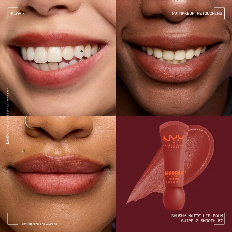 Nyx Professional Makeup Smushy Matte Lip Balm