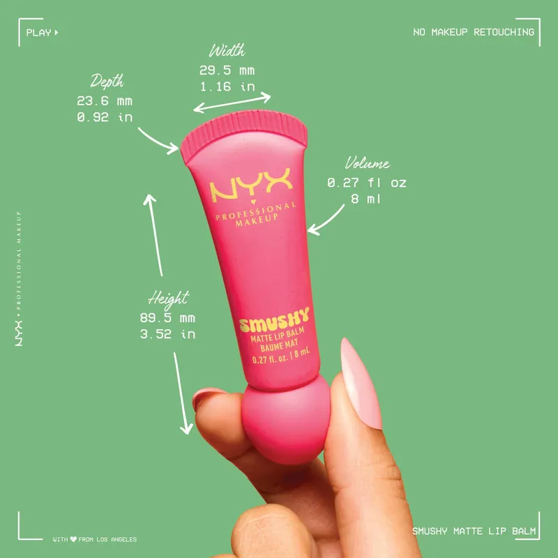 Nyx Professional Makeup Smushy Matte Lip Balm